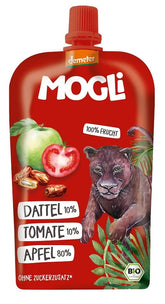 Fruit puree apple - tomato - dates without added sugar demeter ORGANIC 120 g - POSSIBLE